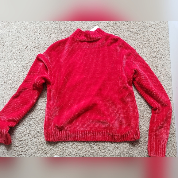 Sanctuary BRAND NEW, tags still on, red chenille sweater - Picture 5 of 5